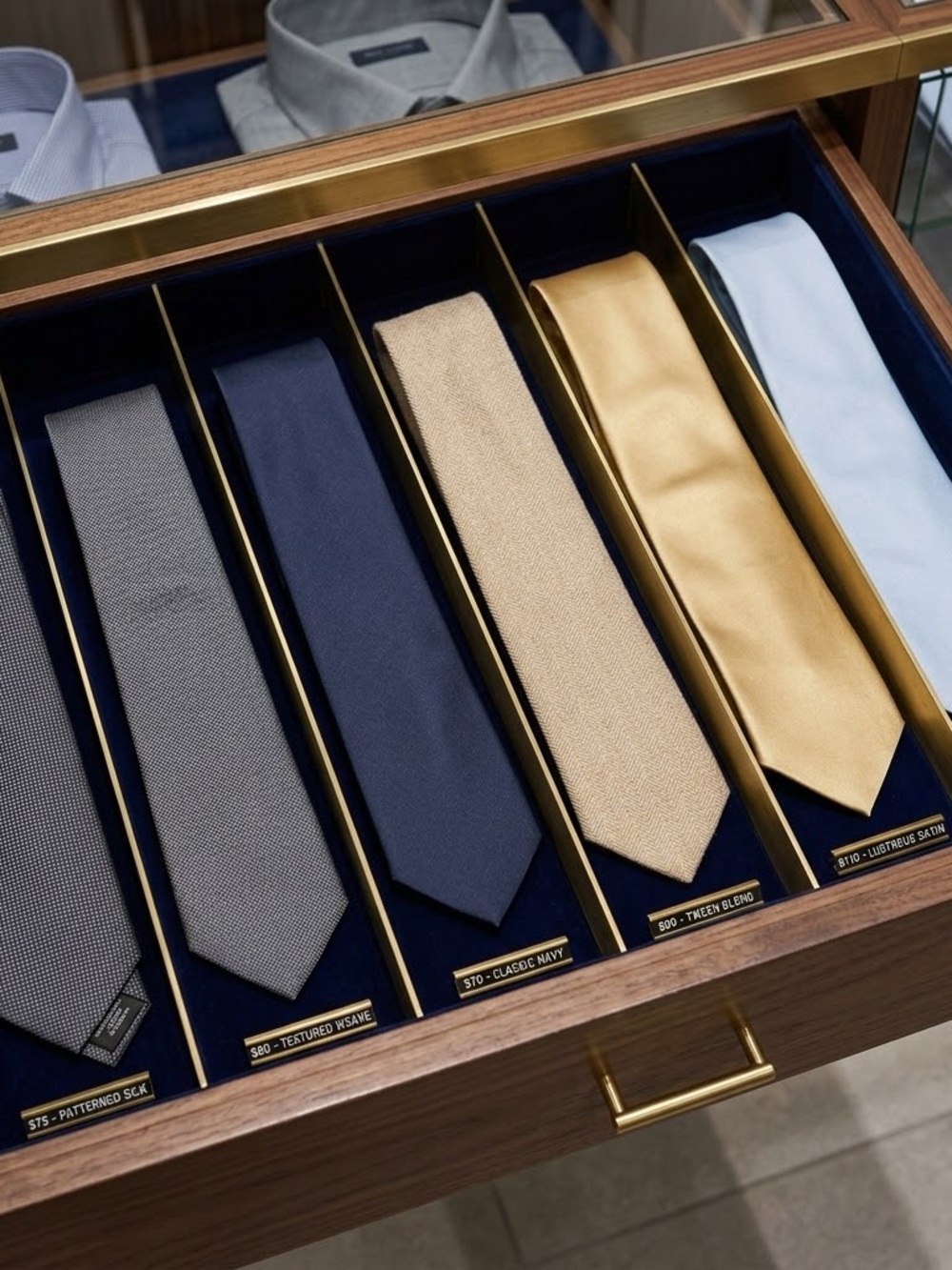 Lot of 6 Men’s Designer & Classic Neckties